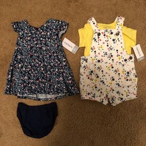 NWT Carter's 3m outfits